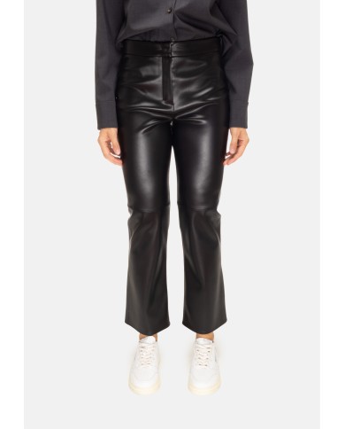 'S MAX MARA Pantaloni donna cropped neri