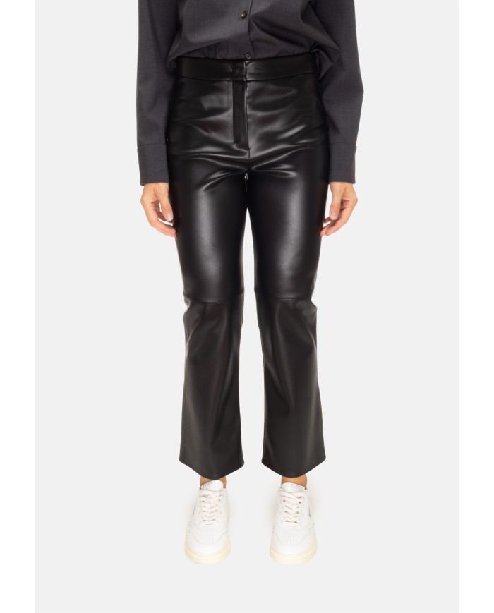 'S MAX MARA Pantaloni donna cropped neri