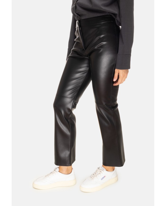 'S MAX MARA Pantaloni donna cropped neri