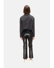 'S MAX MARA Pantaloni donna cropped neri