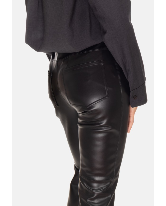 'S MAX MARA Pantaloni donna cropped neri