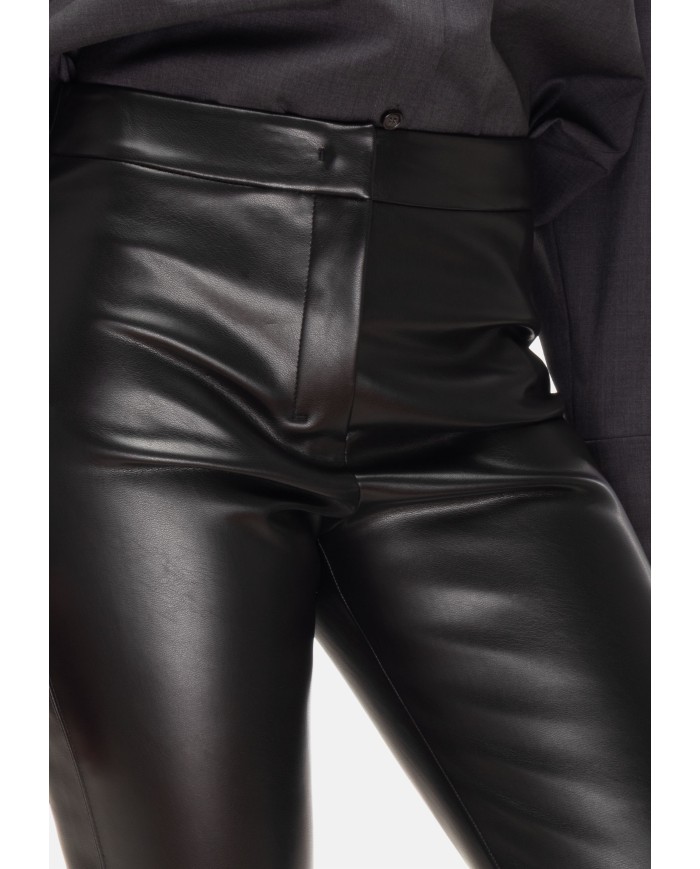'S MAX MARA Pantaloni donna cropped neri