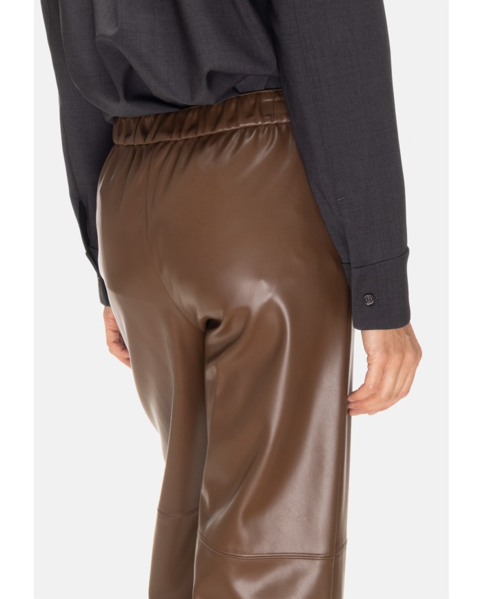 'S MAX MARA Pantaloni donna marrone