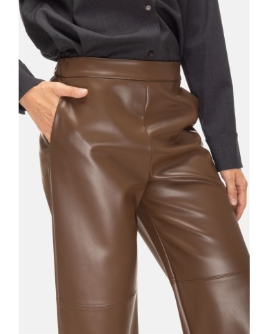 'S MAX MARA Pantaloni donna marrone