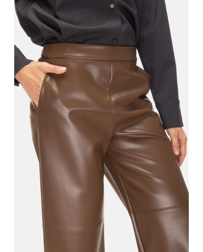 'S MAX MARA Pantaloni donna marrone