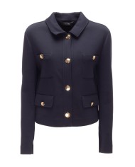 'S MAX MARA Giacca donna punto milano blu