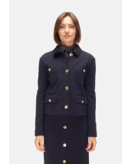 'S MAX MARA Giacca donna punto milano blu