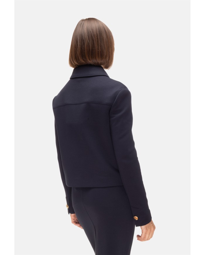 'S MAX MARA Giacca donna punto milano blu