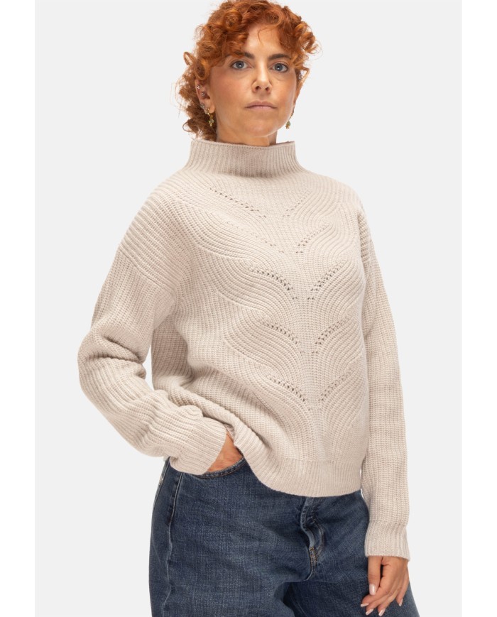 HERNO Maglia donna avorio
