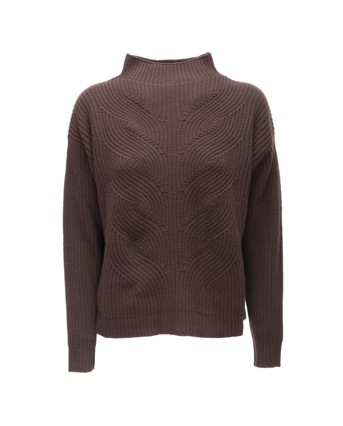 HERNO Maglia donna marrone