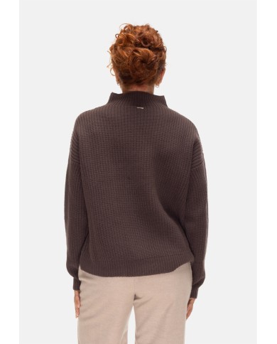 HERNO Maglia donna marrone