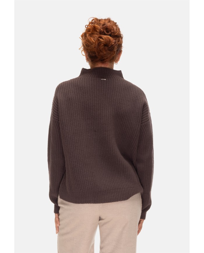HERNO Maglia donna marrone
