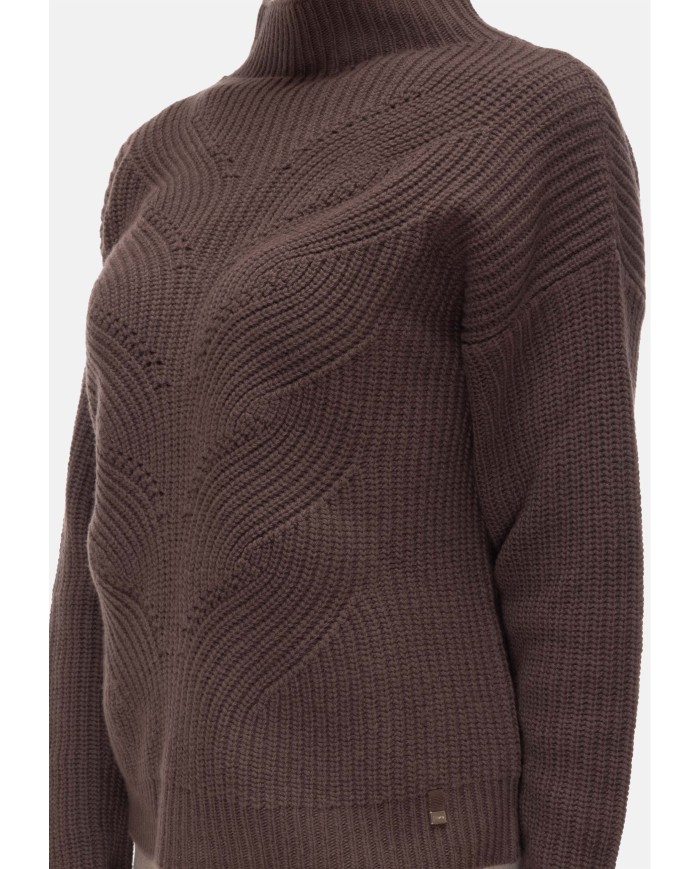 HERNO Maglia donna marrone