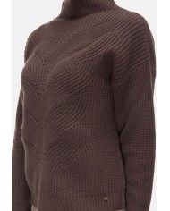 HERNO Maglia donna marrone