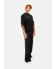 HERNO Pantaloni donna con coulisse neri