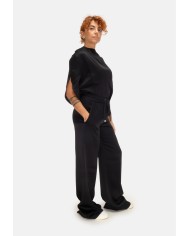 HERNO Pantaloni donna con coulisse neri