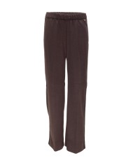 HERNO pantalone con banda laterale.fondente