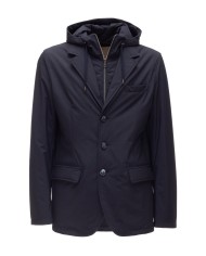 HERNO Blazer uomo con pettorina blu