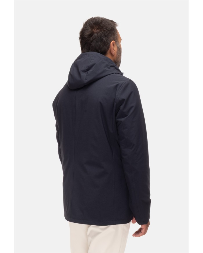 HERNO Blazer uomo con pettorina blu