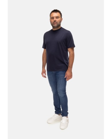 HERNO T-shirt uomo blu