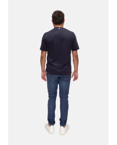 HERNO T-shirt uomo blu