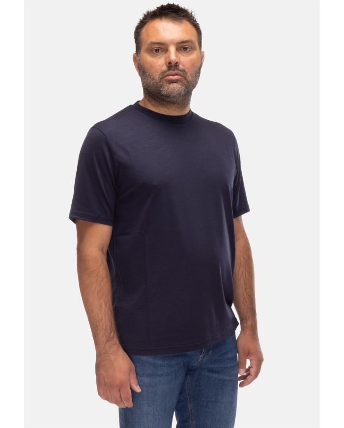 HERNO T-shirt uomo blu