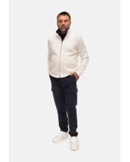 HERNO Cardigan uomo bianco latte