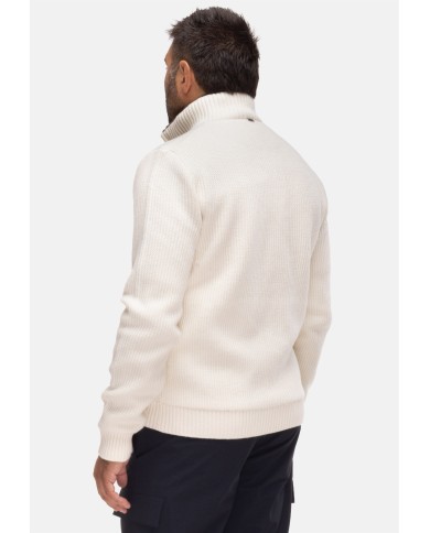 HERNO Cardigan uomo bianco latte