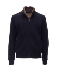 HERNO Caridgan uomo blu