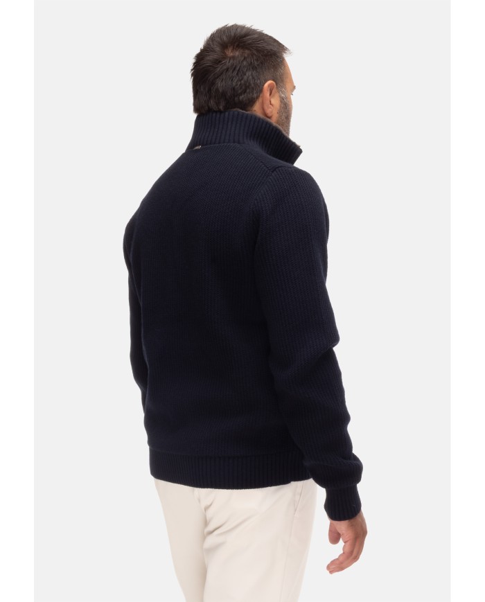 HERNO Caridgan uomo blu