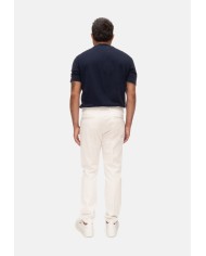 HERNO Pantaloni uomo regular fit avorio