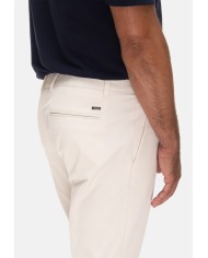 HERNO Pantaloni uomo regular fit avorio