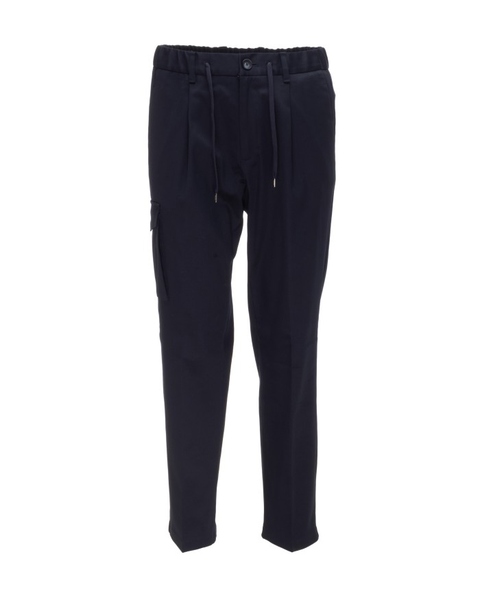 HERNO Pantaloni uomo blu