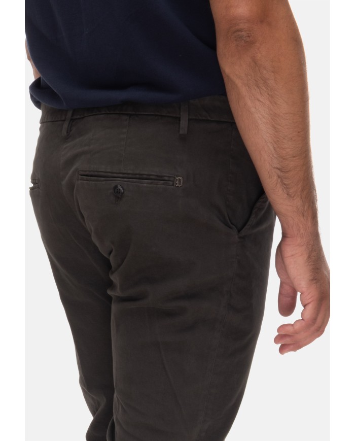DONDUP Pantaloni uomo Spiritissimo petrolio