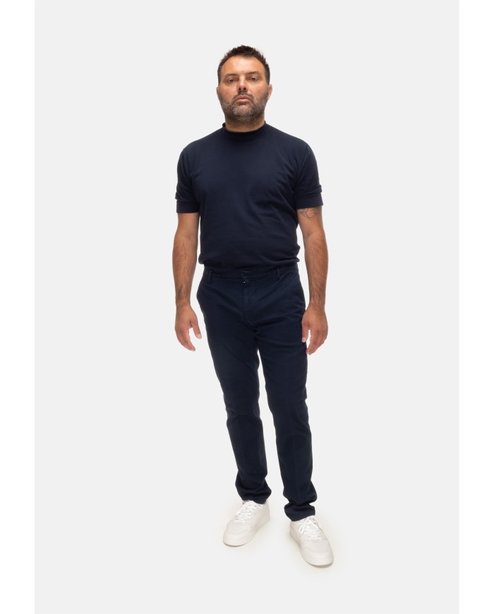 DONDUP Pantaloni uomo Spiritissimo blu universo