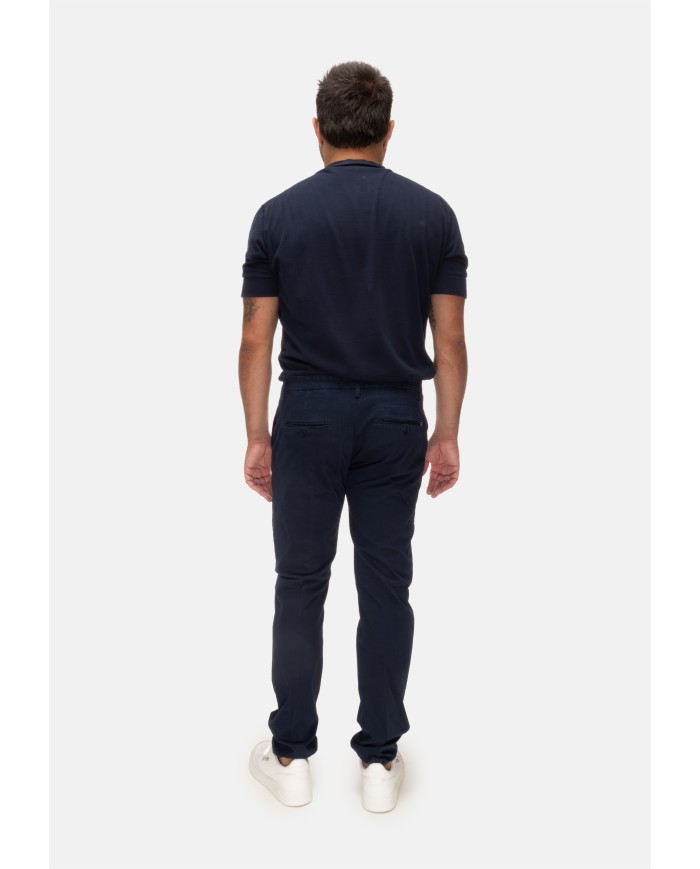 DONDUP Pantaloni uomo Spiritissimo blu universo