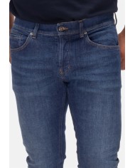 DONDUP Jeans uomo George blu scuso