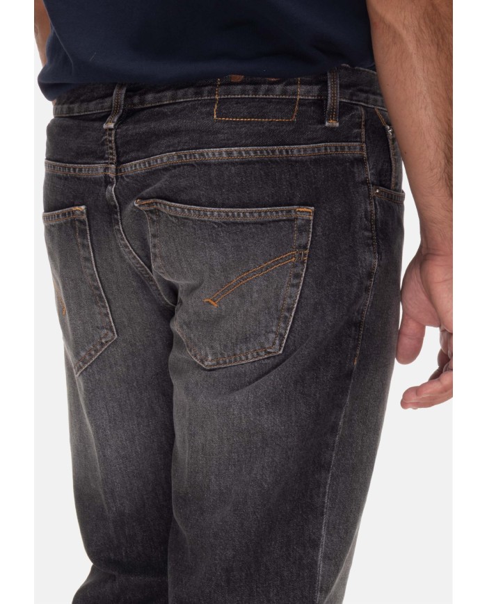 DONDUP Jeans uomo Brighton nero