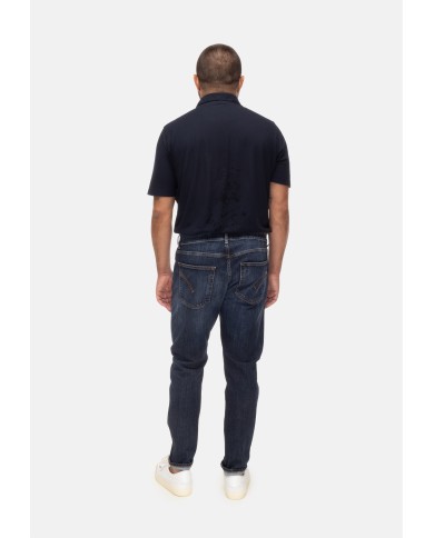 DONDUP Jeans uomo Dian blu scuro