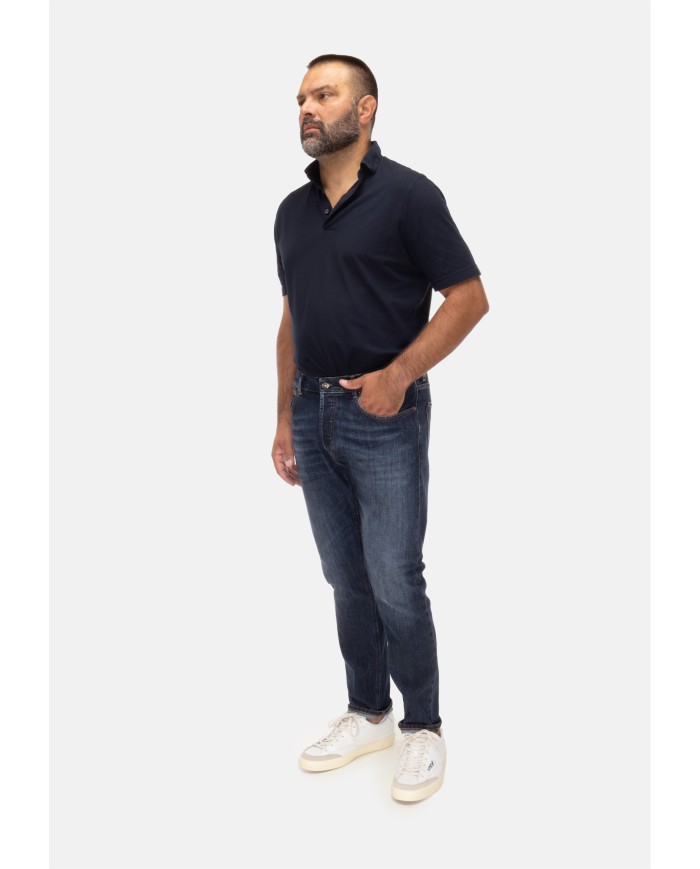 DONDUP Jeans uomo Dian blu scuro