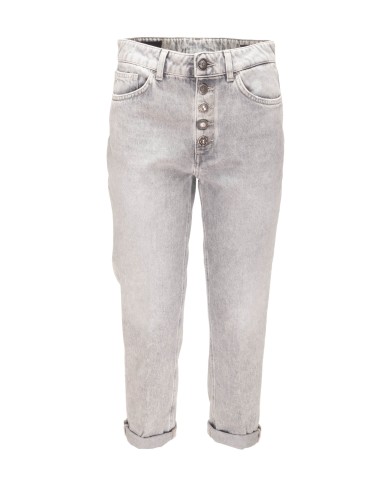 DONDUP Jeans donna Koons gioiello grigi