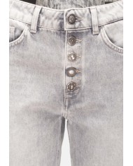 DONDUP Jeans donna Koons gioiello grigi