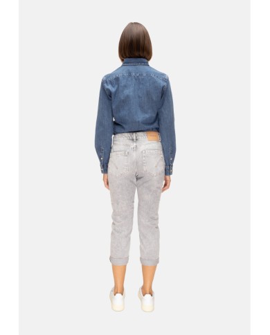 DONDUP Jeans donna Koons gioiello grigi
