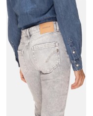 DONDUP Jeans donna Koons gioiello grigi