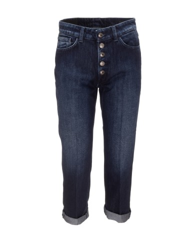 DONDUP Jeans donna Koons gioiello blu scuro