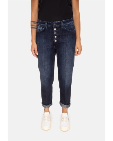 DONDUP Jeans donna Koons gioiello blu scuro