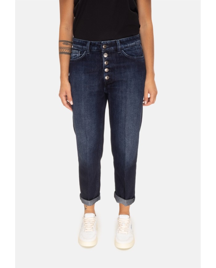 DONDUP Jeans donna Koons gioiello blu scuro