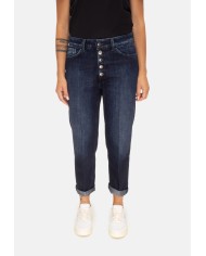 DONDUP Jeans donna Koons gioiello blu scuro