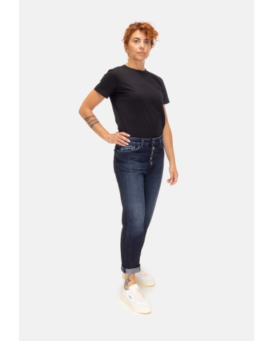 DONDUP Jeans donna Koons gioiello blu scuro