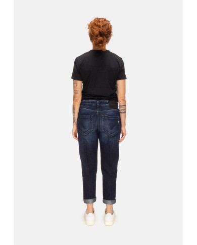 DONDUP Jeans donna Koons gioiello blu scuro